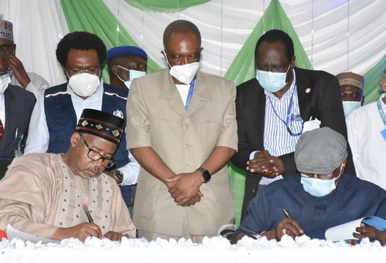 UN and Bauchi State sign Partnership Agreement under the Delivery as